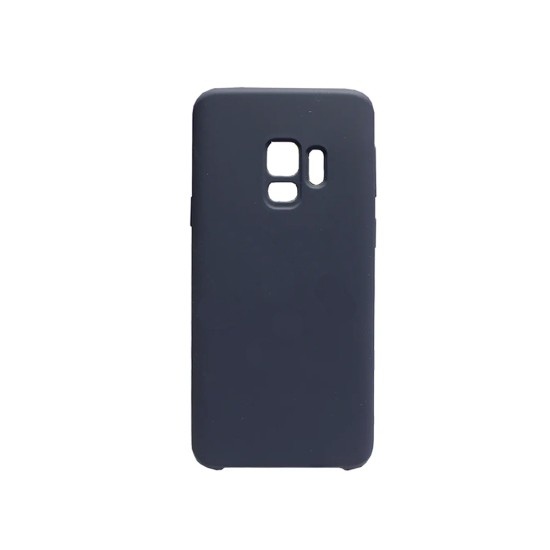 Silicone Case with Camera Shield for Samsung Galaxy S9 Black